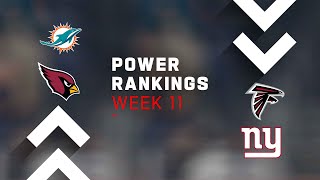 Week 11 Power Rankings [upl. by Wernher777]