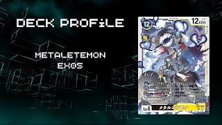 Deck Profile  MetalEtemon  Sukamon EX05 [upl. by Wennerholn]