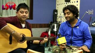 Arijit Singh amp Jeet Gannguli sing Medley of Favourite Songs  Raaz Ankhein Teri  Radio Mirchi [upl. by Ashton]