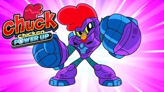 Chuck Chicken Power Up 5  Rihino Strength  Special Episode  Super ToonsTV [upl. by Atazroglam]