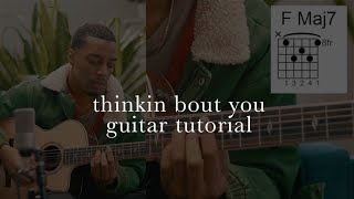 thinkin bout you  frank ocean  guitar tutorial [upl. by Atsyrc]