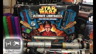 Star Wars Ultimate Lightsaber  Build your own lightsaber kit 2005  The DanO Channel [upl. by Alford]