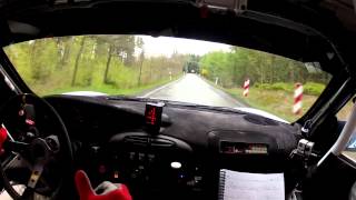 Onboard Porsche GT3 ZeltnerZeltner Sachsen Rallye 2013 Stage 68 HD [upl. by Lielos]