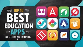 Top 10 Best Education Apps For Learning and Improving [upl. by Thoer]