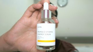 ÍUNIK PROPOLIS VITAMIN SYNERGY SERUM REVIEW [upl. by Ellenohs321]