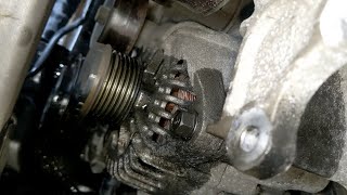 Replace Kia Sorento Alternator in less than 12mins 20112015 24l [upl. by Junette]