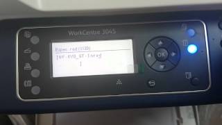 Configuración wifi Impresoras Xerox 3045 [upl. by Aynik]