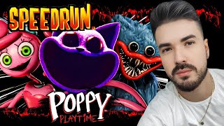 SPEEDRUN JOGANDO POPPY PLAYTIME 1 ao 3 AO VIVO shorts poppyplaytime liveshorts [upl. by Bromley]