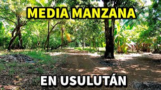 SE VENDE MEDIA MANZANA de TERRENO en USULUTAN El Salvador [upl. by Llerrehs733]