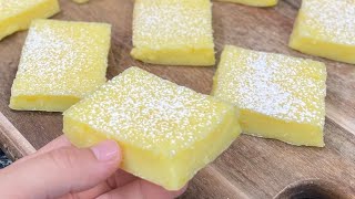 2 Citrons pour ce dessert frais et léger 🍮🍋 Sans beurre Sans farine et Sans gélatine [upl. by Sisely]