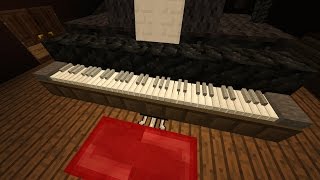 ECHTES PIANO IN MINECRAFT [upl. by Enar776]