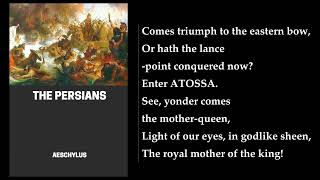 The Persians 🌟 By Aeschylus FULL Audiobook [upl. by Gaves]