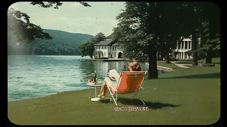 Vintage Old Money  Reading by the lake oldies music water sounds birds summer ambience [upl. by Tennaj]