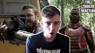 THE WALKING DEAD SEASON 11B TRAILER REACTION [upl. by Arissa956]