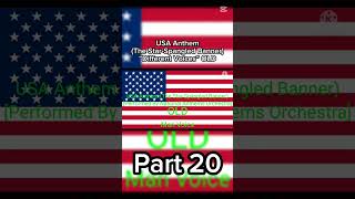 USA Anthem The StarSpangled Banner “Different Voices” OLD  Part 20 Shorts Clips Part20 [upl. by Serra]