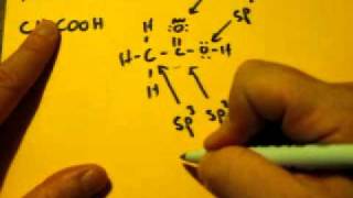 Lewis Dot Structure of CH3COOH Acetic Acid [upl. by Nueovas309]