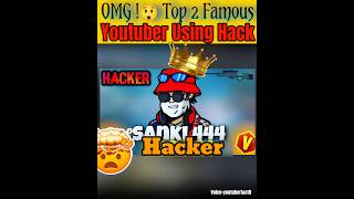 OMG 😲 TOP 3 YOUTUBER CAUGHT USING HACK😱shorts shortvideo youtubeshorts freefire ob47update [upl. by Lenor]