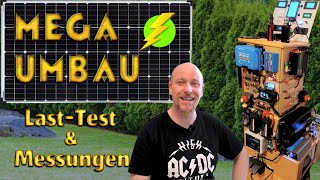 SolarInselanlage  Umbau meiner 12V Inselanlage  Belastungstest amp Messungen ⚡  Tag 4 solar [upl. by Annet]