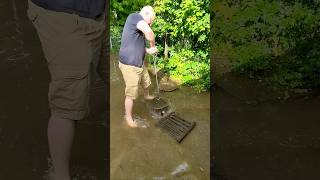 S0471 Unclogging a storm drain after heavy rain in Germany shorts [upl. by Alex]