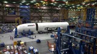 Jetstars first Boeing 787 Dreamliner  Put Together Quickly [upl. by Ilsel]