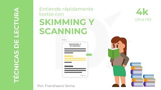 📖 Entiende rápidamente textos con SKIMMING y SCANNING I Técnicas de lectura [upl. by Kalil940]