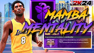 FASTEST WAY TO UNLOCK MAMBA MENTALITY CHRIS BRICKLEY GYM GLITCH MINIMIZER TAKEOVER PERK NBA 2K24 [upl. by Nottarts580]