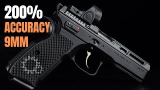 TOP 5 MOST ACCURATE 9MM PISTOLS ON THE PLANET 2024 [upl. by Romine598]