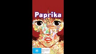 Opening To Paprika 2007 VHS Australia [upl. by Aititel]