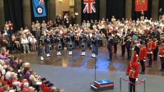 Buxton Military Tattoo 2011 Finale  The Massed Bands perform The Gael [upl. by Mitzi]