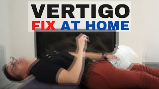 How to Fix CURE VERTIGO BPPV at Home  How To Do the Epley Maneuver [upl. by Tudela]