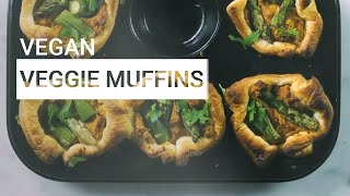 Living the Green Life Vegan Veggie Muffins [upl. by Noruq]