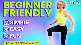 20 Minute Happy CARDIO Workout for WEIGHT LOSS 👒 MAY 1 [upl. by Genie]