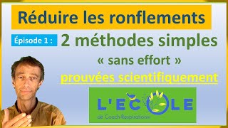 Méthodes efficaces pour moins ronfler [upl. by Dody]