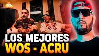 😎 ASÍ SE DISFRUTA EL FREESTYLE 🚬 ACRU Y WOS [upl. by Amri]