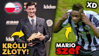 Robert Lewandowski ODEBRAŁ Złotego Buta i poszedł spać Martio Balotelli OŚMIESZYŁ trenera  LANDRI [upl. by Toulon47]