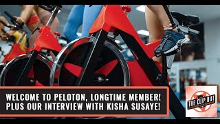 Welcome To Peloton Longtime Member plus our interview with Kisha Susaye [upl. by Wurster]