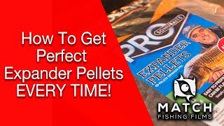 How to prepare Sonubaits Pro Expander Pellets [upl. by Akemahc]