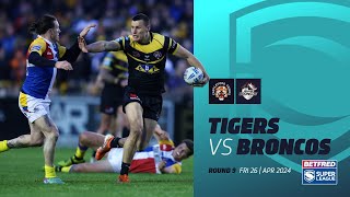 Highlights  Castleford Tigers v London Broncos  2024 Betfred Super League Round 9 [upl. by Cohbert]