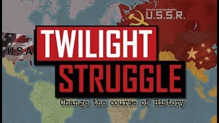 Twilight Struggle  Game 3 USSR  Part 1 [upl. by Nikos493]