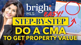 Bright MLS Tutorials How to do a CMA to get Property Value  NK Real Estate Group [upl. by Sinnylg]