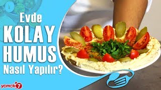 5 Dakikada Humus Yapımı  Hatay’ın Meşhur Humus Tarifi [upl. by Anaeg]