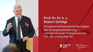 Energiewende 20 durch neue Konzepte der Energiespeicherung – Vortrag von Prof Robert Schlögl [upl. by Zavala564]