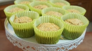 MUFFINS DE PLÁTANO Y AVENA SALUDABLES  BAKING DAY [upl. by Aneahs]