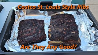 Costco St Louis Style Ribs on the Ninja Woodfire Pro Connect Outdoor Oven and Smoker [upl. by Laehpar]