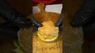 Air fryer Burger shorts [upl. by Choo609]