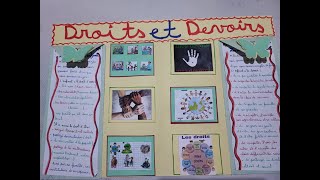 projet de classe  droits et devoirs 5AEP [upl. by Avonasac]