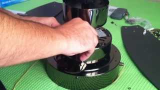 How to install Westinghouse 3 Blade Ceiling Fan Alloy Gun Metal 42105cm [upl. by Uriia395]