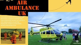 Air Ambulances in United Kingdom  Yorkshire ambulance service UK  NHS [upl. by Ekusoyr871]