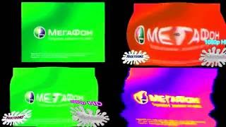 MegaFon Logo History Quadparison [upl. by Latrena]