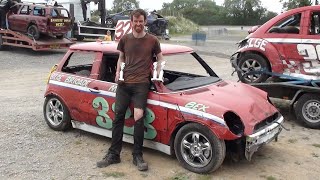 Bilge Brigade take six podium finishes B2B Banger racing  Mendips Jun 24 [upl. by Netti]